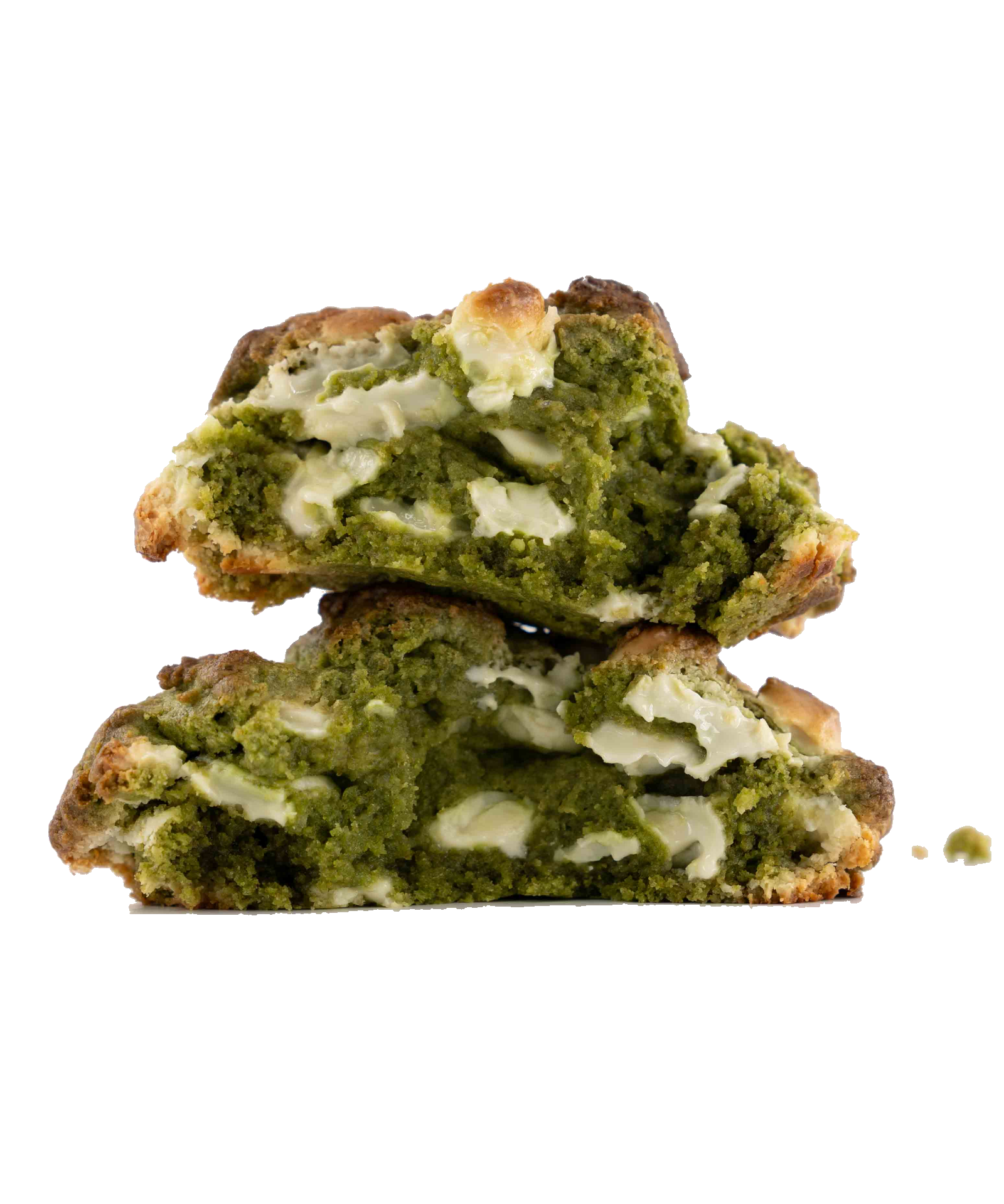 Cookie de matcha y chocolate blanco PUDL